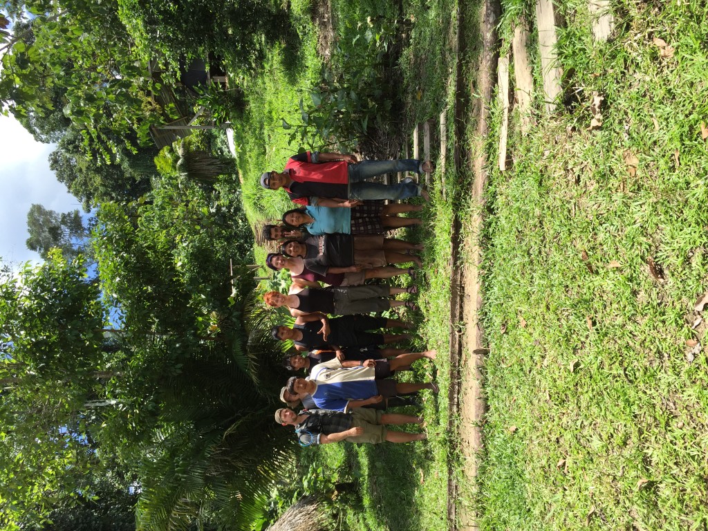 The crew at our campsite before we left