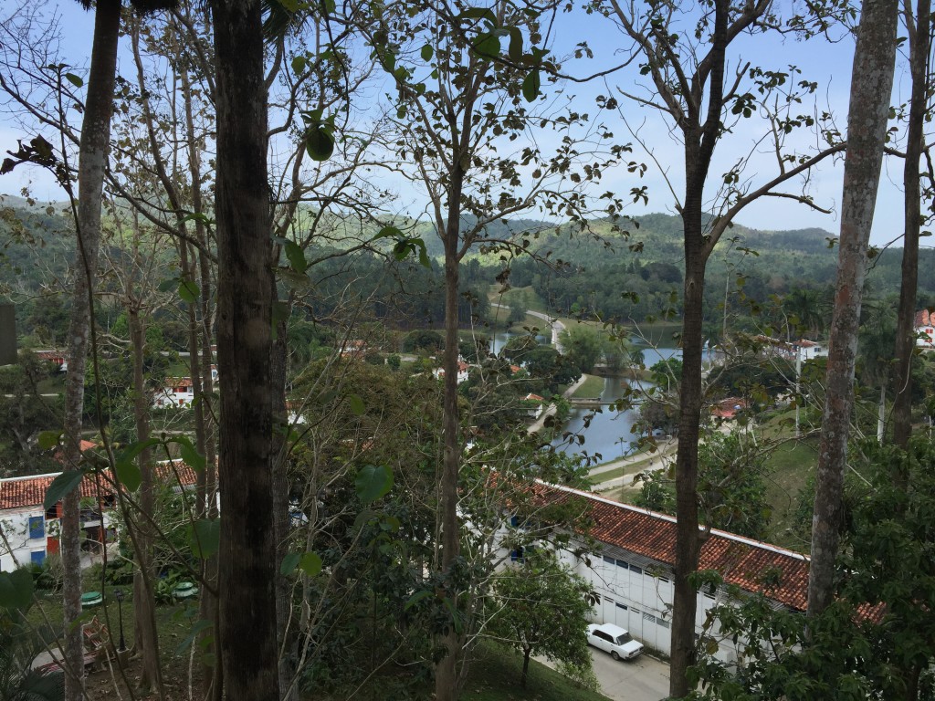A view of Las Terrazas