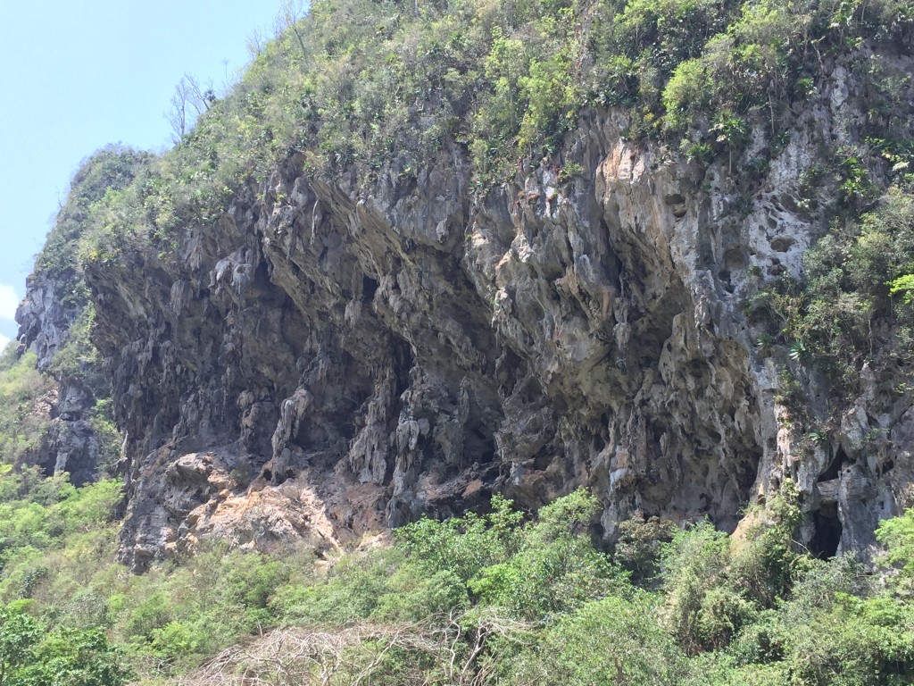 Super-cool rock formations in Vinales