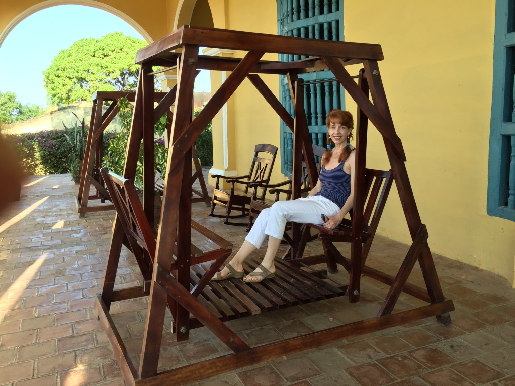 Relaxing in Trinidad, Cuba