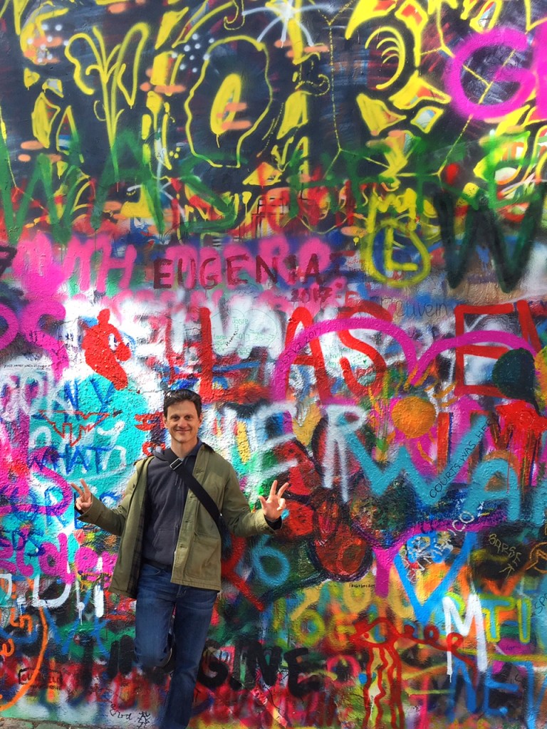 Lennon Wall Prague